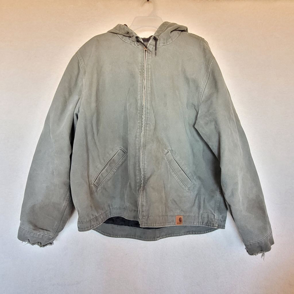 Carhartt Other - Men's Carhartt Jacket Green XL, thrashed